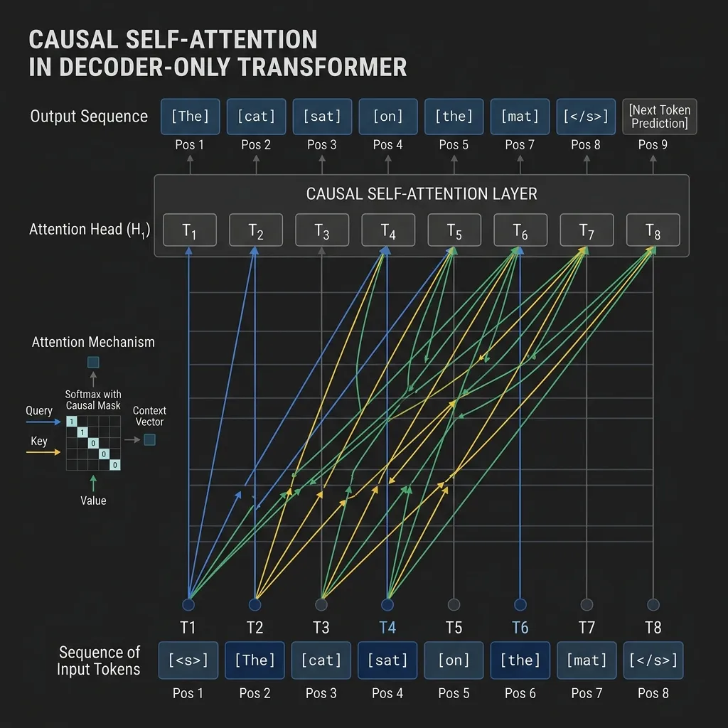 Decoder-only Attention Pattern
